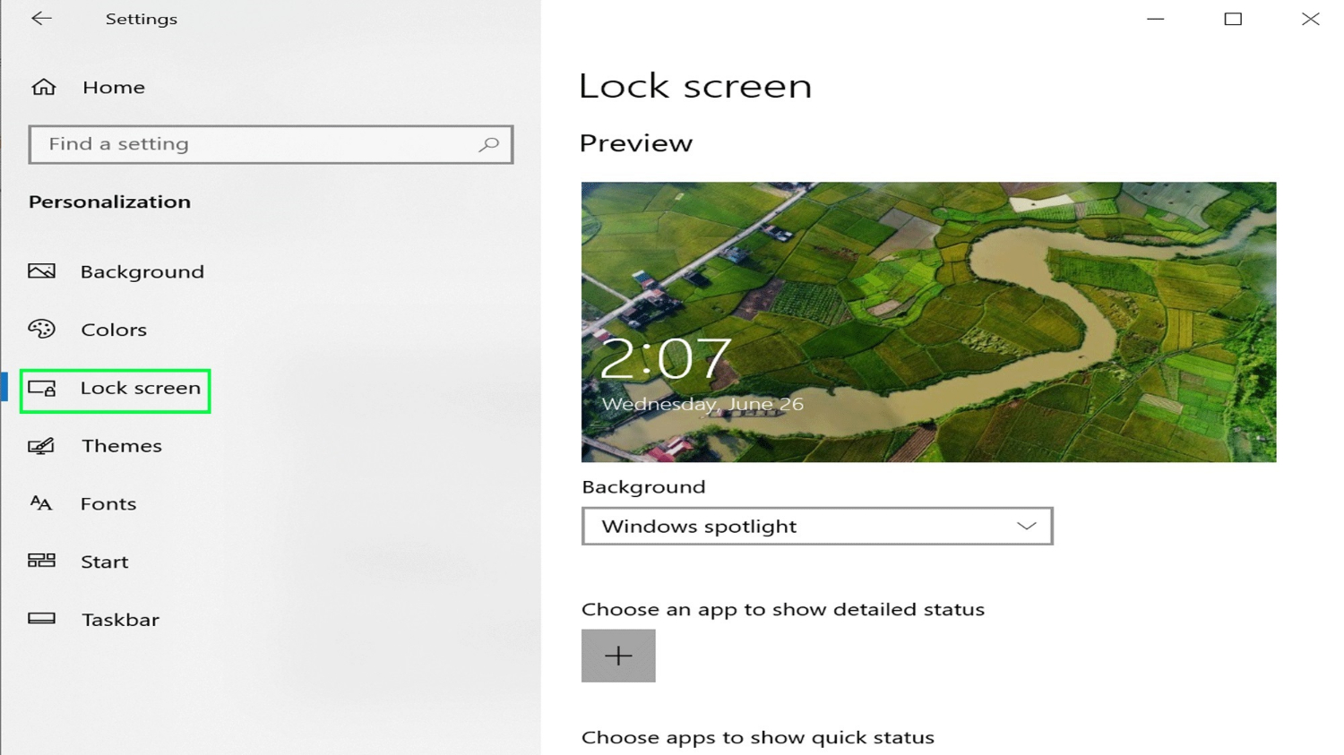 Windows10系统如何更改锁屏图片