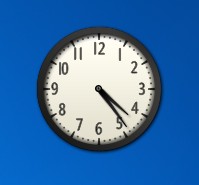 Windows7桌面时钟如何添加