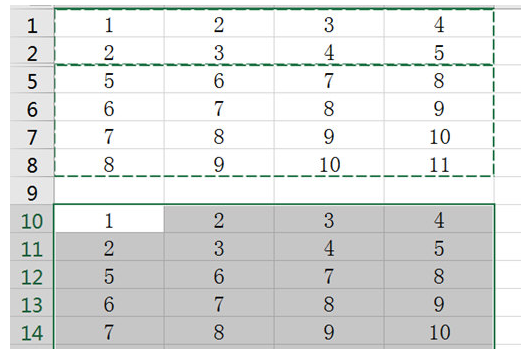 Excel2016怎么粘贴可见单元格