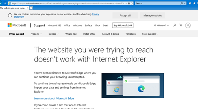 怎么禁止IE页面自动跳转到EDGE浏览器