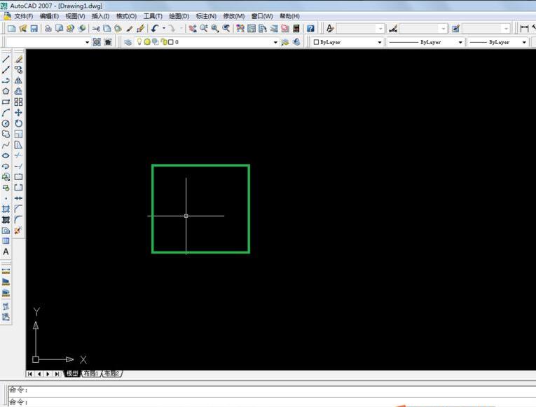 AutoCAD 2007怎么调节十字光标大小