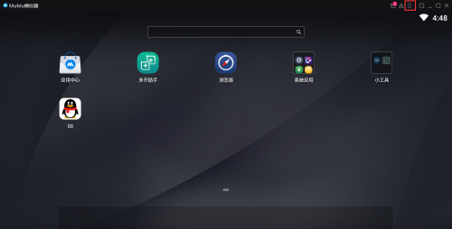 网易MuMu模拟器如何打开工具栏