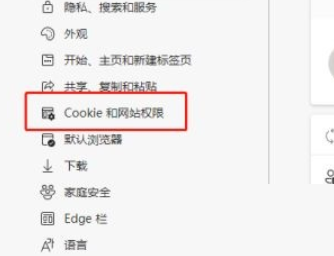 Microsoft Edge浏览器如何查看cookie数据