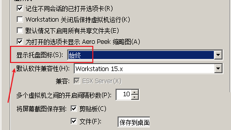 VMware Workstation怎么设置托盘图标