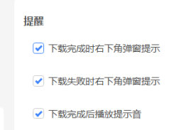 迅雷如何设置下载失败时弹窗提示