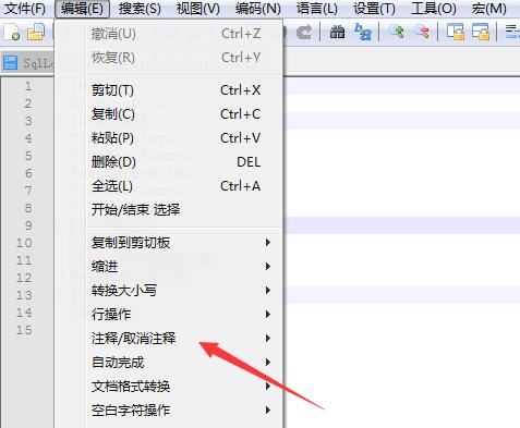 Notepad++怎么添加和取消代码注释