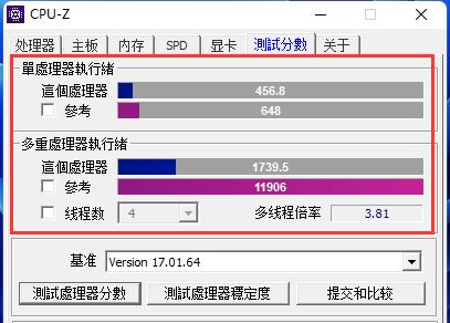 Cpu-Z怎么测试CPU性能