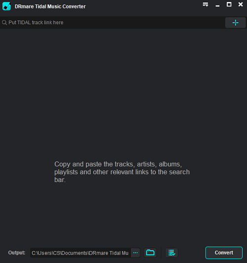 DRmare Tidal Music Converter