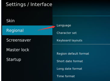 Kodi怎么设置中文