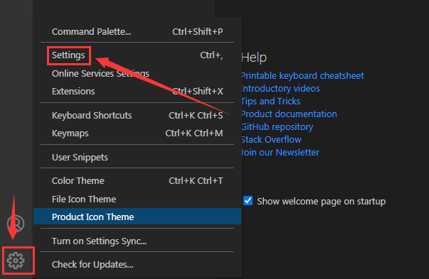 vscode怎么打开无声通知