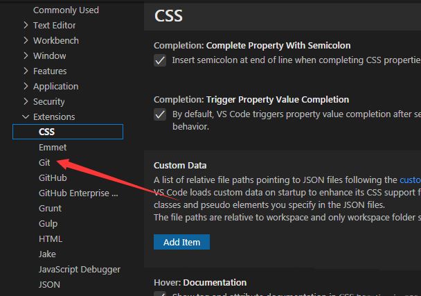 VSCode中git怎么开启单击打开差异