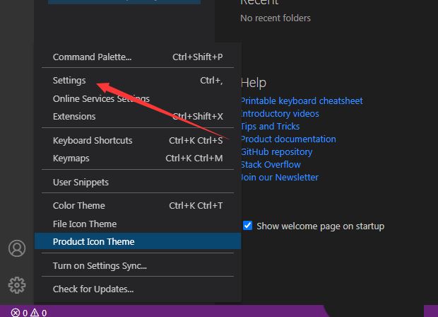 VSCode中git怎么开启单击打开差异