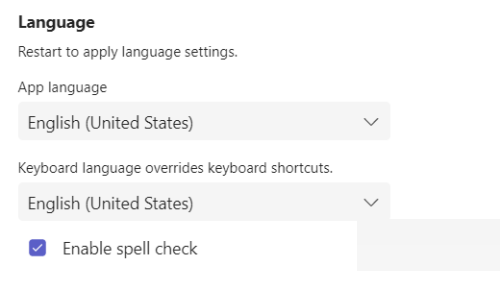 Microsoft Teams怎么更改显示语言