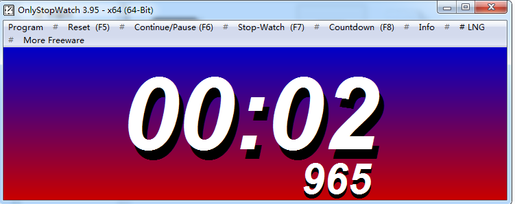 OnlyStopWatch