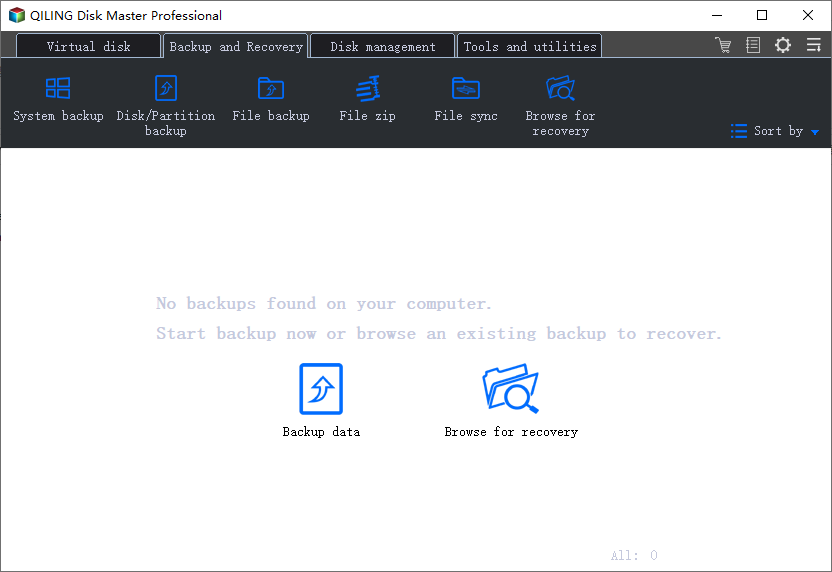 QILING Disk Master Server