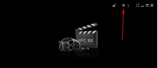 mpc-be播放器怎么设置隐藏打开光盘菜单