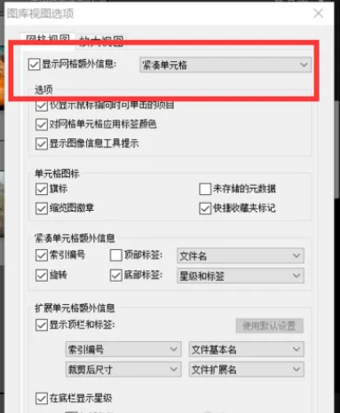 Lightroom如何显示网格额外信息