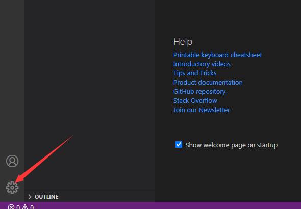 Vscode怎么关闭空窗