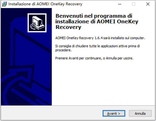 AOMEI OneKey Recovery Pro