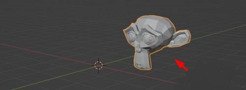 Blender怎么把游标定位到物体的位置