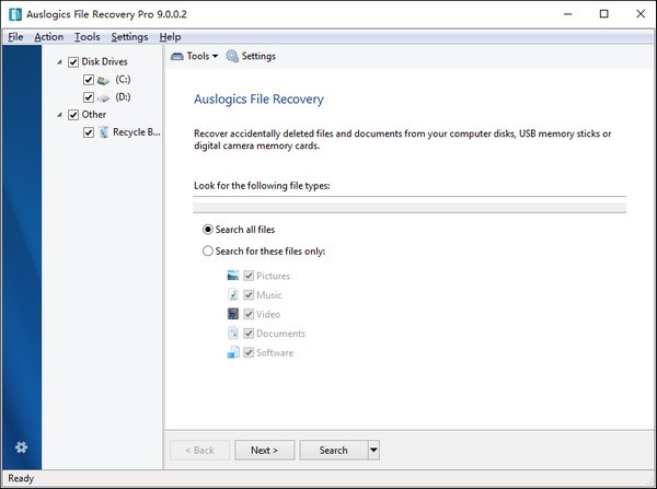 Auslogics File Recovery Pro