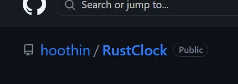 Rust Clock桌面闹钟定时提醒