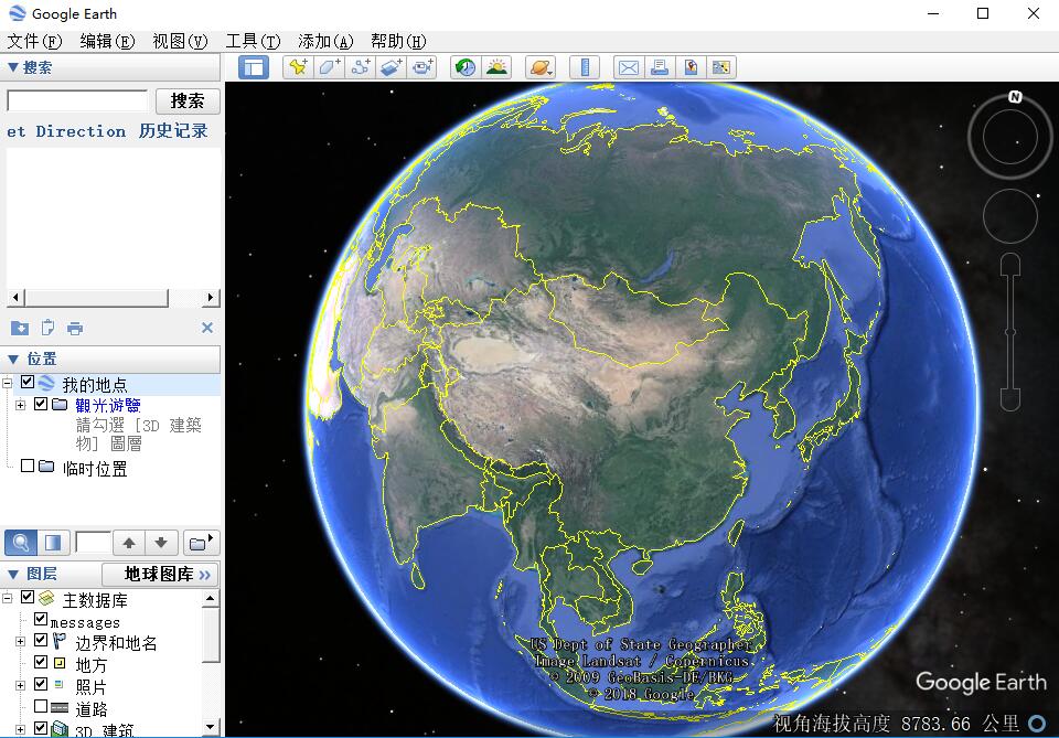 Google Earth地图