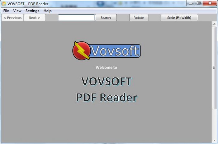 Vovsoft PDF Reader客户端