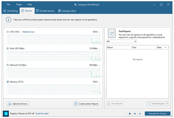 Auslogics Disk Defrag