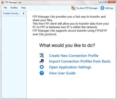 FTP Manager Lite