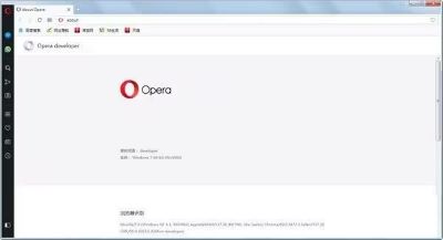 Opera developer