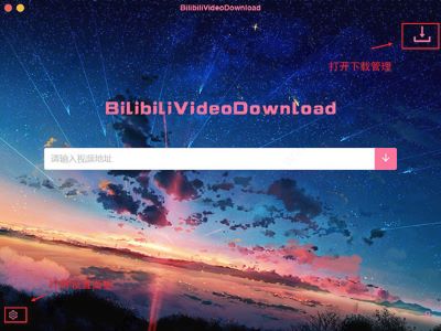 Bilibili视频弹幕站在线下载解析助手