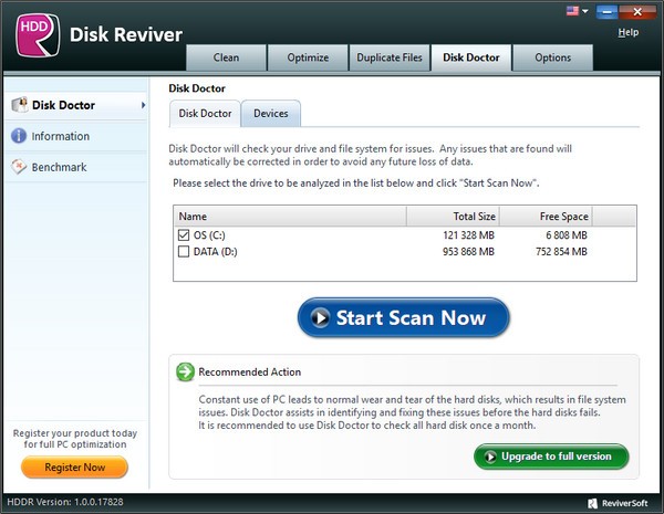 Disk Reviver