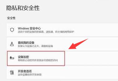 Win11怎么对设备进行加密