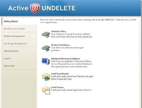 Active UNDELETE