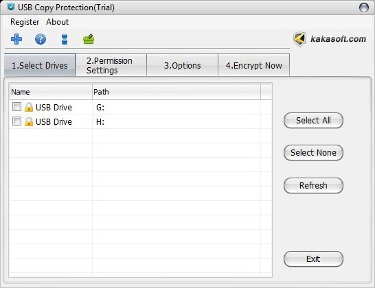 USB Copy Protection