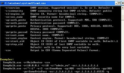 snmpwalk命令