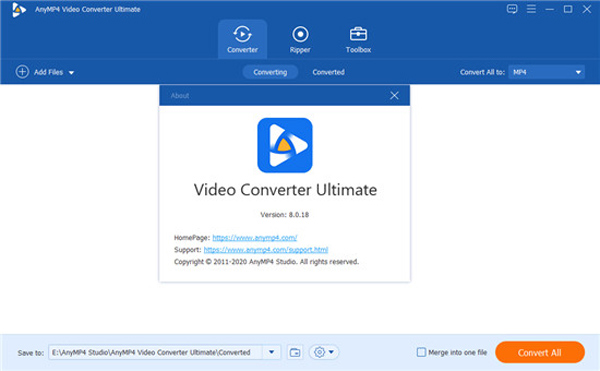 AnyMP4 Video Converter Ultimate