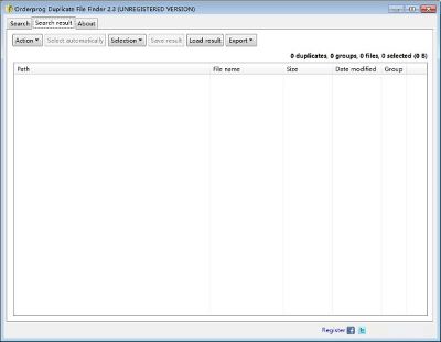 Orderprog Duplicate File Finder