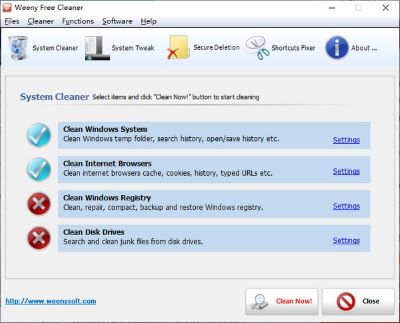 Weeny Free Cleaner最新版